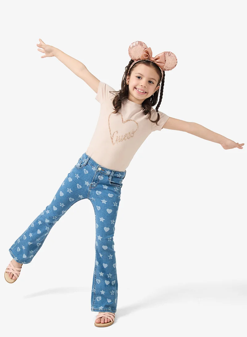 جس بنطلون جينز ليزر للأطفال